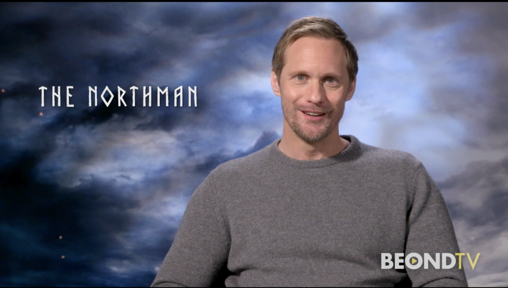 Alexander Skarsgård on reuniting with Nicole Kidman for “The Northman”